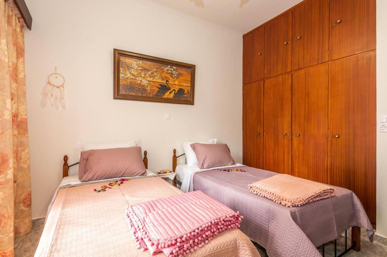 Stratos Seaside corner apartment Rethymno Exterior foto