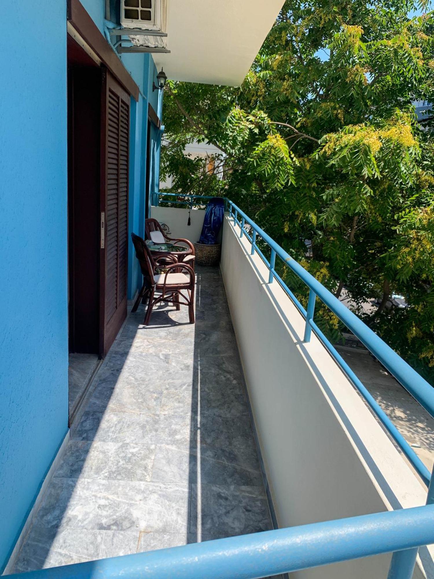Stratos Seaside corner apartment Rethymno Exterior foto